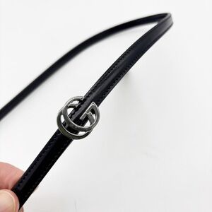 Gucci Thin Leather Belt